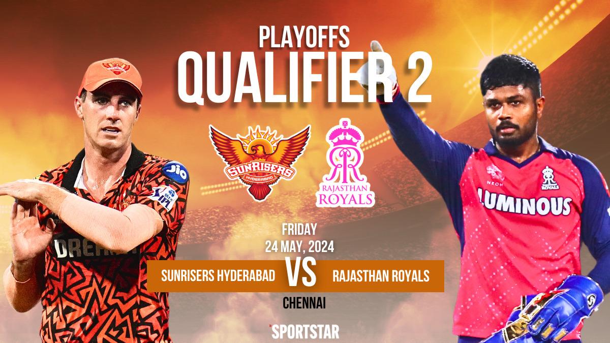 SRH vs RR Live Score Qualifier 2, IPL 2024: Sunrisers Hyderabad, Rajasthan Royals to battle it out for a place in final vs KKR